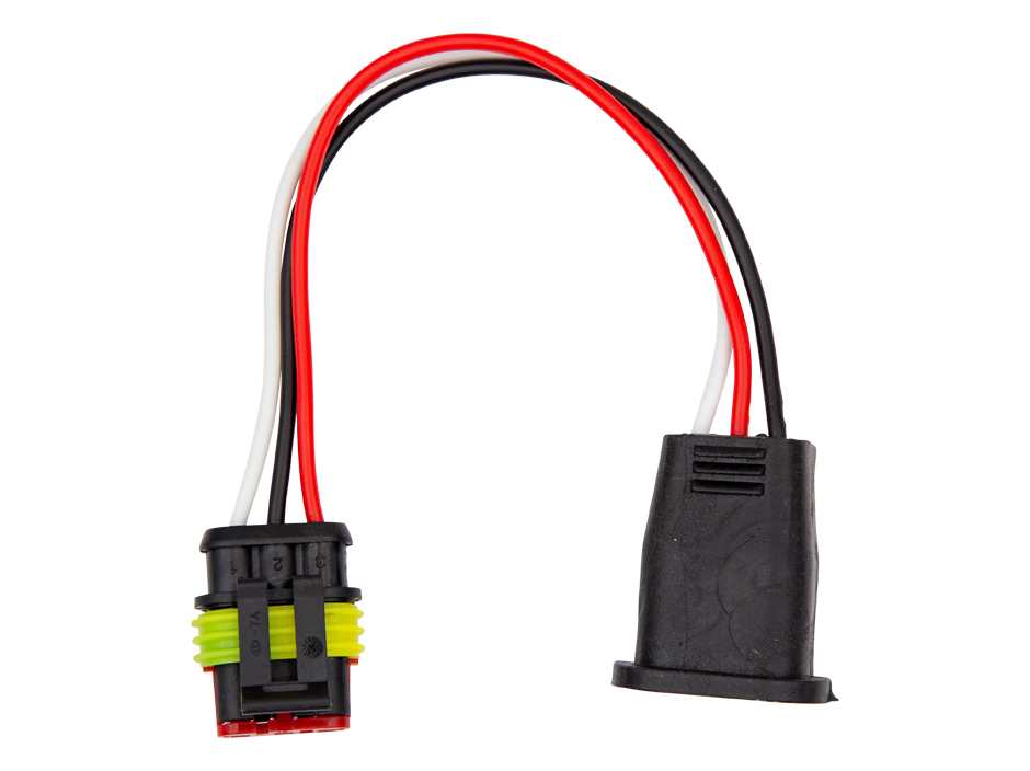 3 Pin Weather Pack Amp To PL3 Female Connector Heavy Duty Lighting