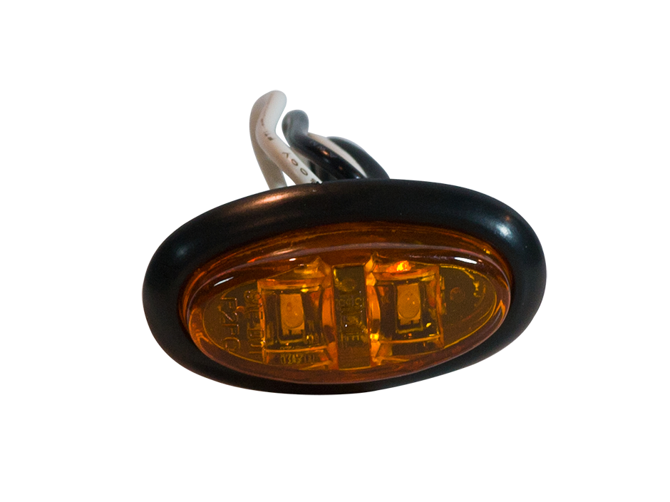 Mini Oval LED Clearance Marker Light Heavy Duty Lighting