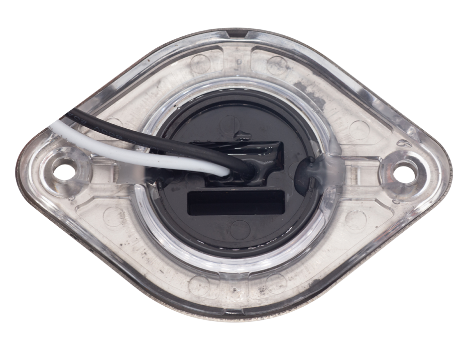 LED License Plate Light with SS Bezel Heavy Duty Lighting