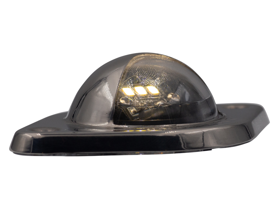 LED License Plate Light with SS Bezel Heavy Duty Lighting