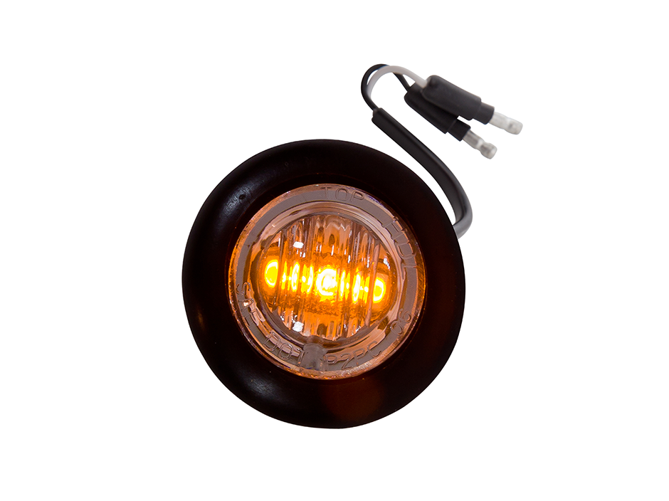 Mini Round 2Wire Clearance Marker Light Heavy Duty Lighting