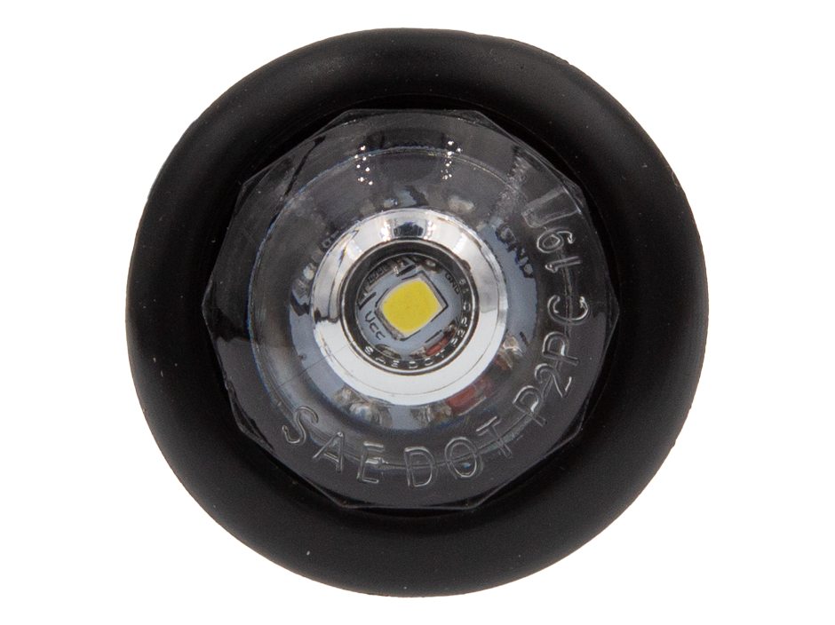 3/4" Mini Round Clearance Marker 2 Wire Heavy Duty Lighting