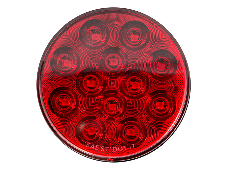 4" Round Stop Tail Turn Light Heavy Duty Lighting