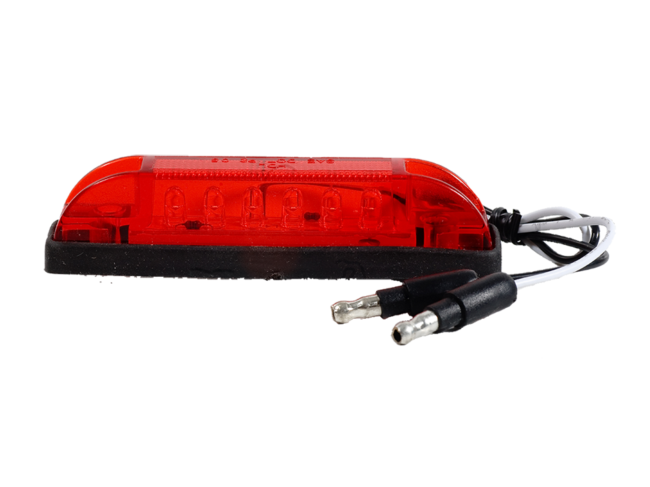 4" Slim Line 2 Wire LED Clearance Marker Light Heavy Duty Lighting