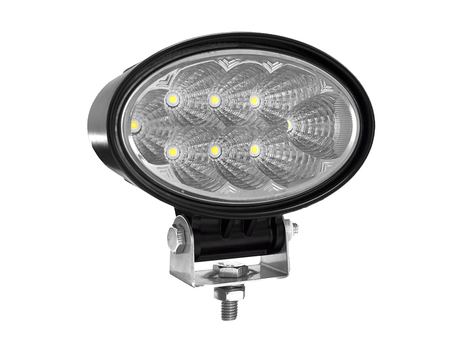 High Output Oval LED Work Light Heavy Duty Lighting