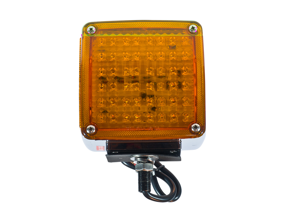 Single Post 5" Pedestal LED Park Turn Light … Heavy Duty Lighting