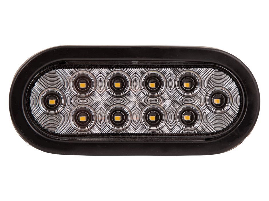 6" Oval Backup Light Heavy Duty Lighting