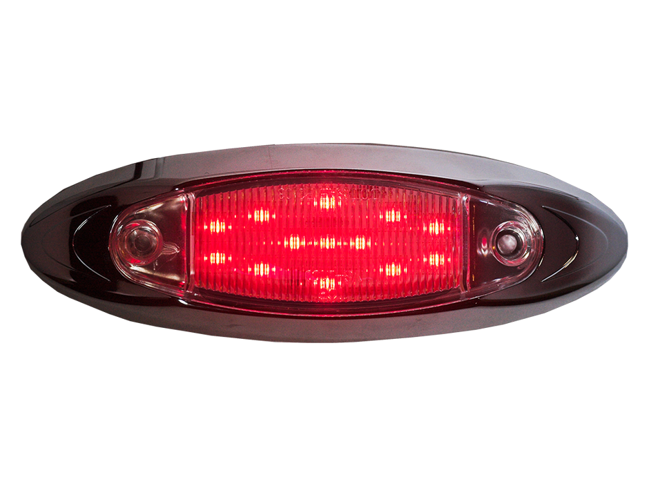 6" Oval Clearance Marker Light Heavy Duty Lighting