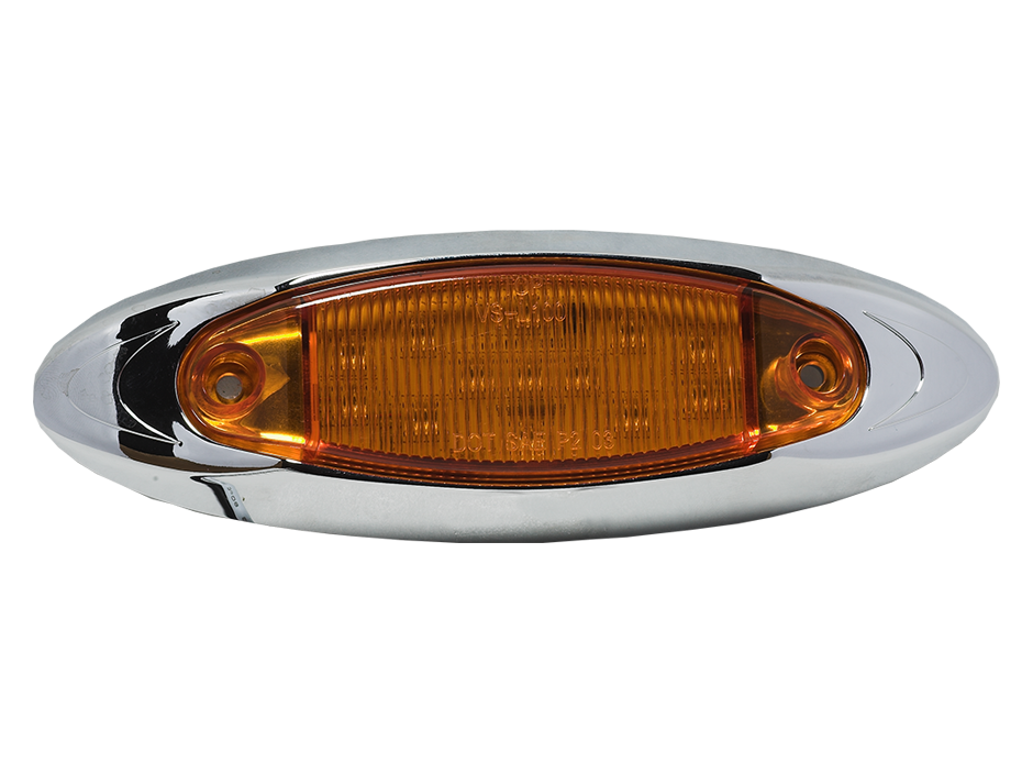 6" Oval LED Clearance Marker Light Heavy Duty Lighting