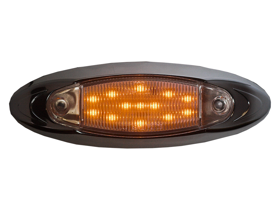 6" Oval Clearance Marker Light Heavy Duty Lighting