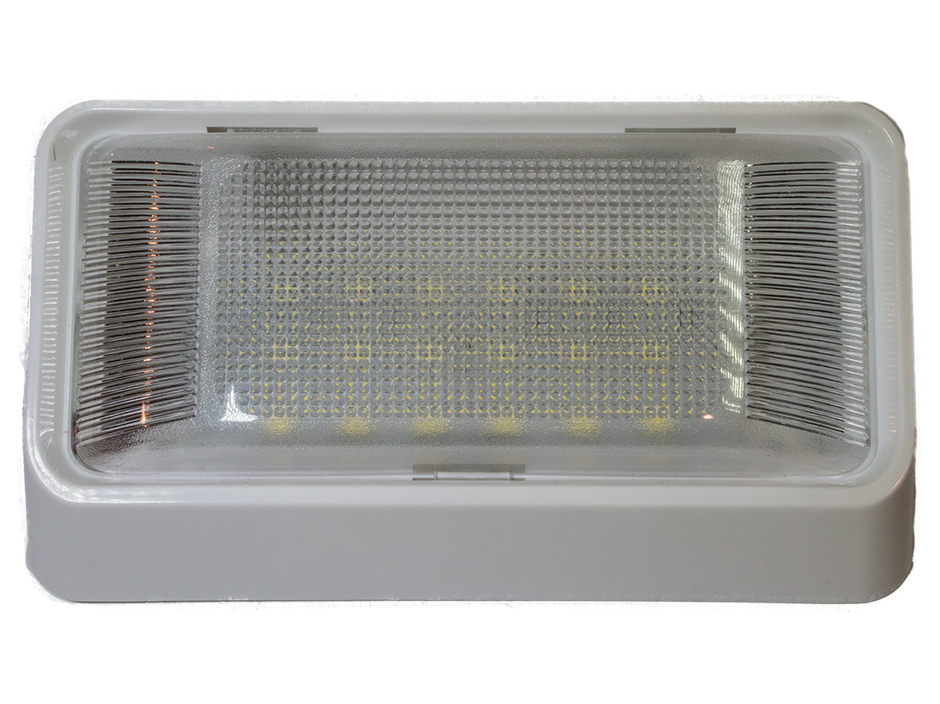 Trailer RV Angled Porch Light Heavy Duty Lighting