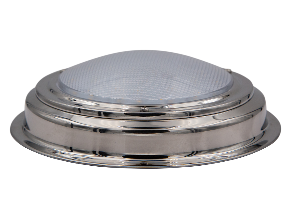 7" Round Stainless Steel Interior Dome Light… Heavy Duty Lighting