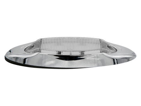 6" Oval Clearance Marker Light with Chrome Bezel - Heavy Duty Lighting (en-US)