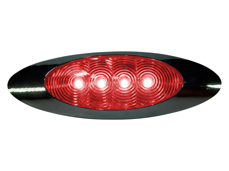 6" Oval Clearance Marker Light - Heavy Duty Lighting (en-US) Products