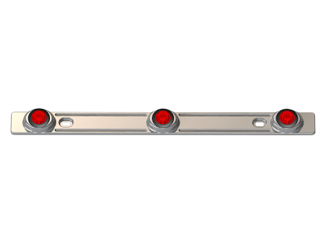3 Light Stainless Steel ID Bar - Heavy Duty Lighting (en-US) Products