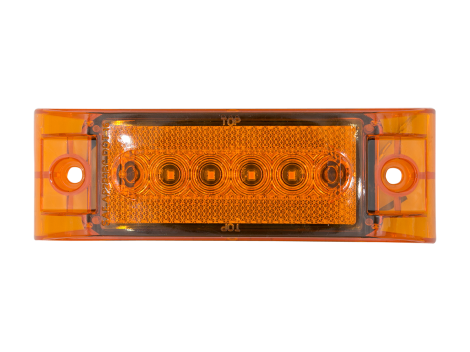 2" x 6" Rectangular Reflex Lens Clearance Marker Light | 2-wire - Heavy Duty Lighting (en-US) Products