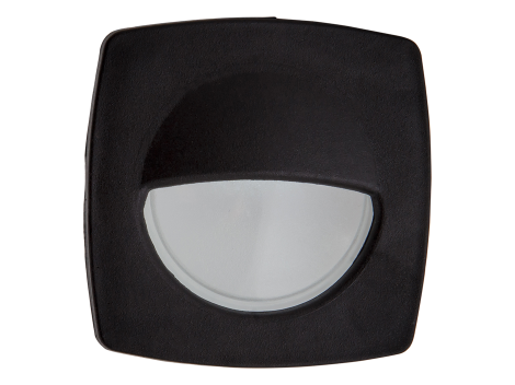 2.2" Square Interior Courtesy Light with Black Body - Heavy Duty Lighting (en-US) Products