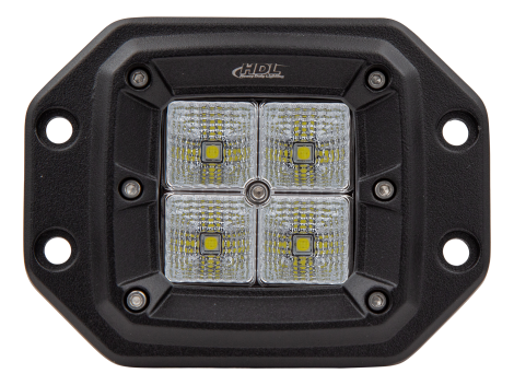 4.8" High Output Cube Flood Light with Flange Mount - Heavy Duty Lighting (en-US) Products