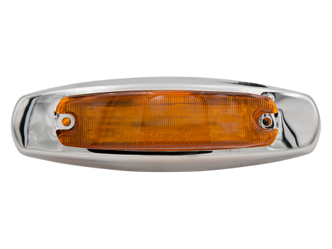 6" Clearance Marker Light with Stainless Trim - Heavy Duty Lighting (en-US)