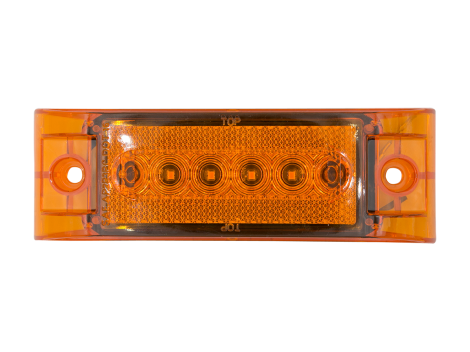 2" x 6" Rectangular Clearance Marker with Reflex Lens - Heavy Duty Lighting (en-US)