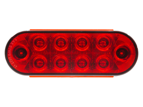 6" Oval Stop Tail Turn with AMP Connector - Heavy Duty Lighting (en-US)
