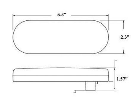 6" Oval Stop Tail Turn - Heavy Duty Lighting (en-US)