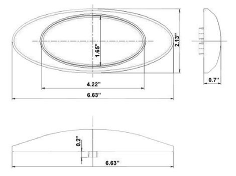 6" Oval Clear Lens Utility Light - Heavy Duty Lighting (en-US)