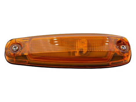 Smoked Front Cab Side Turn Marker Clearance Lights For Freightliner Cascadia Semi Trucks Partsam 2Pcs For Freightliner Cascadia Amber LED Side Marker Turn Signal Lights 5-2835-SMD Smoke Lens 