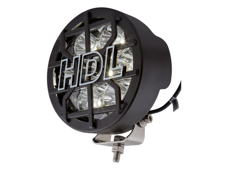 7" High Output Round LED Spot Light w/Grill Cover - Heavy Duty Lighting (en-US)