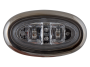 Mini Oval Clearance Marker Light with Stainless Bezel - Heavy Duty Lighting (en-US)