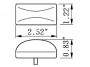 2.5" Rectangular Clearance Marker Light - Heavy Duty Lighting (en-US)