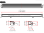41" LED 5W Single Row Driving Beam with Refractive Lens - Heavy Duty Lighting (en-US)