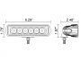 Slim Rectangular High Power Work Spot Lamp - Heavy Duty Lighting (en-US)