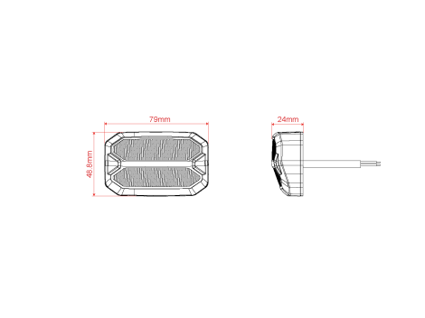 Mini Scene Light with Amber Strobe - Heavy Duty Lighting (en-US)