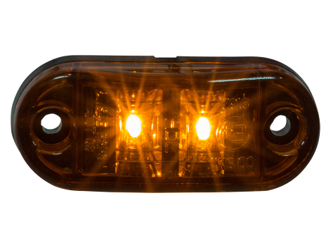 2.5" Oval Clearance Marker Light - Heavy Duty Lighting (en-US)