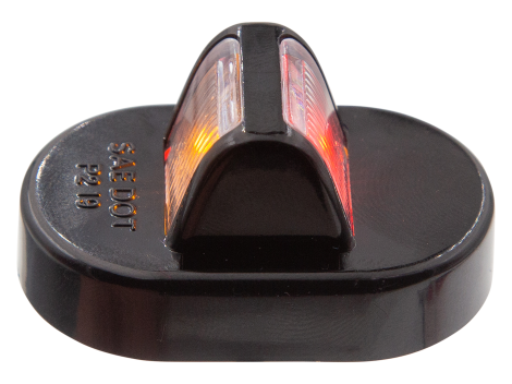 Mini Clearance Marker Fender Light with Black Cover - Heavy Duty Lighting (en-US)