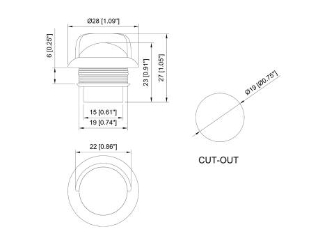 Mini Round Clearance Marker Light - Heavy Duty Lighting (en-US)