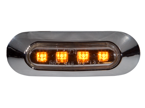 3.75" Oval Clearance Marker Light - Heavy Duty Lighting (en-US)