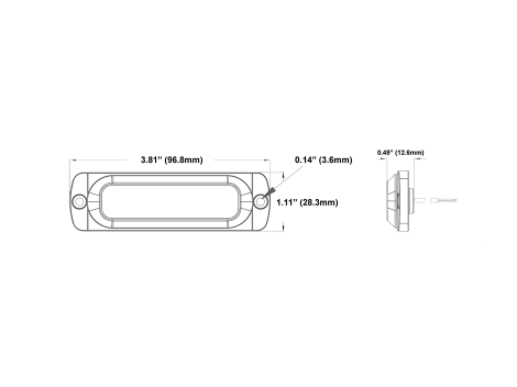 Ultra Thin Surface Mount LED Strobe Lighthead - Heavy Duty Lighting (en-US)