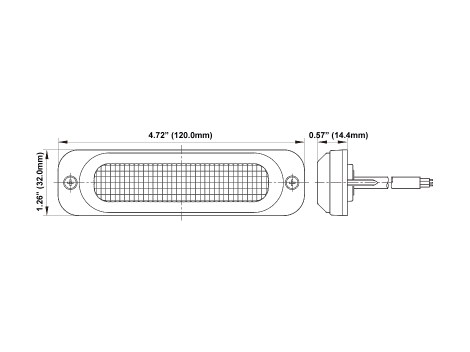 Ultra Thin Surface Mount LED Strobe Lighthead - Heavy Duty Lighting (en-US)