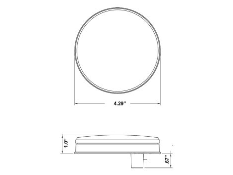 4" Round Backup Light - Heavy Duty Lighting (en-US)