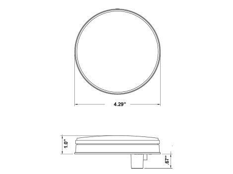 4" Round Park Turn Light - Heavy Duty Lighting (en-US)