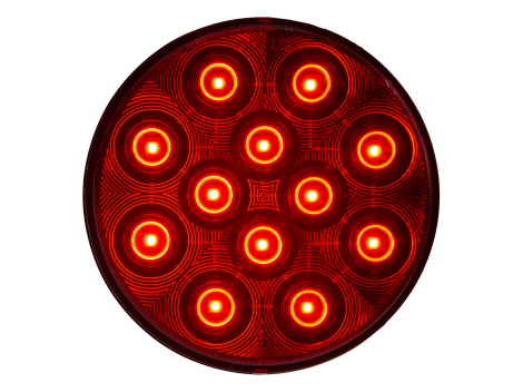 4" Round Stop Tail Turn with AMP Connector - Heavy Duty Lighting (en-US)