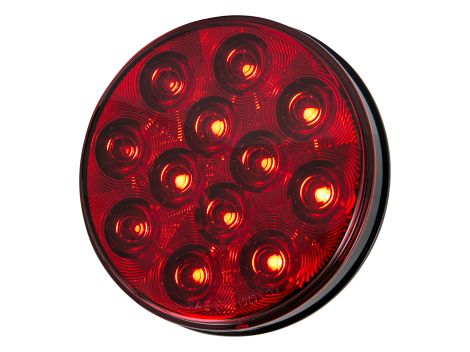 4" Round Stop Tail Turn Light - Heavy Duty Lighting (en-US)