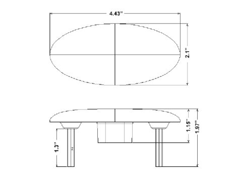 Peterbilt®  Oval Side Marker Turn Light - Heavy Duty Lighting (en-US)