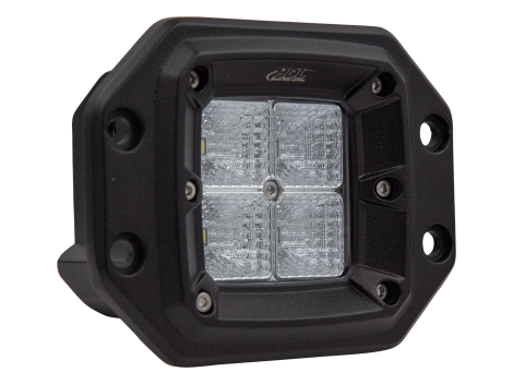 4.8" High Output Cube Flood Light with Flange Mount - Heavy Duty Lighting (en-US)