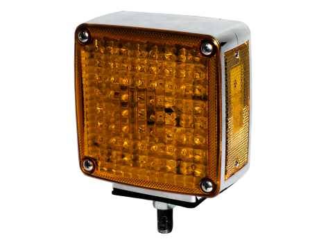 Single Post 5" Pedestal Park Turn Light | Left Side - Heavy Duty Lighting (en-US)