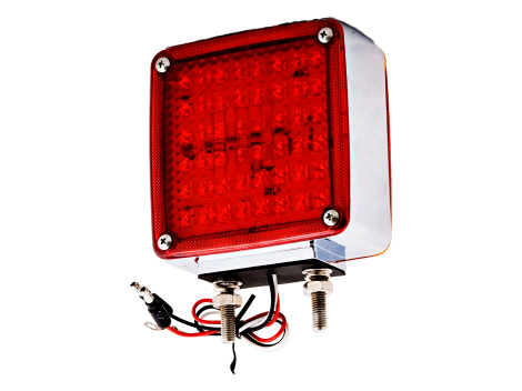 Double Post 5" Pedestal Park Turn Light | Left Side - Heavy Duty Lighting (en-US) Products