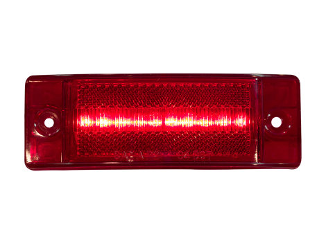 2" x 6" Reflex Auxiliary Turn Clearance Marker Light with 3 Wires - Heavy Duty Lighting (en-US)