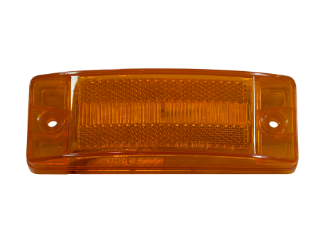 2" x 6" Reflex Auxiliary Turn Clearance Marker Light with 3 Wires - Heavy Duty Lighting (en-US)